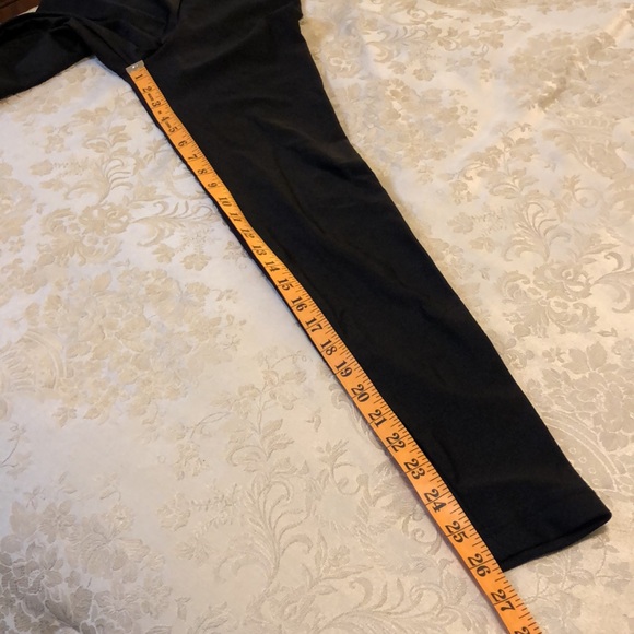 AMERICAN APPAREL SIZE SMALL - SHINY BLACK LEGGINGS - #306 - Picture 12 of 12